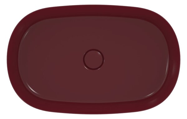 Bordo rdeč keramičen umivalnik 60x38 cm Ipalyss – Ideal Standard