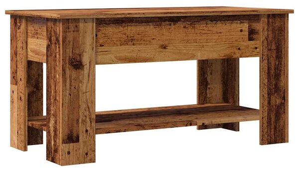 VidaXL Kava miza Old Wood 101x49x52 cm Inženirski les