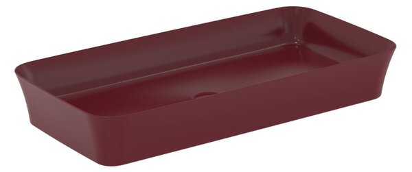 Bordo rdeč keramičen umivalnik 80x40 cm Ipalyss – Ideal Standard