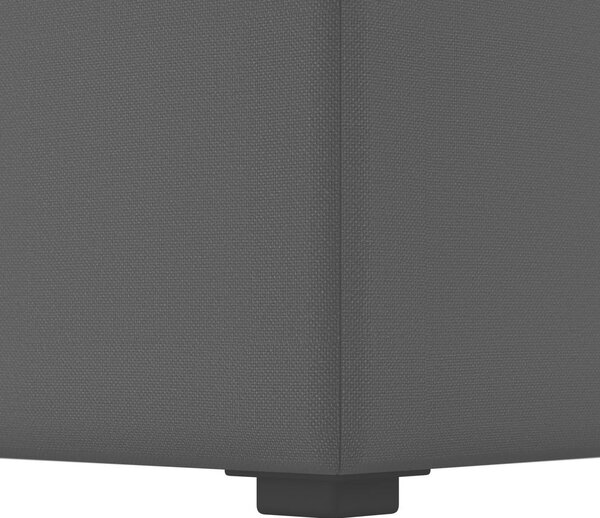 Bessagi Home Postelja Z Vzmetnico Lucy, Temno Siva, 180x200