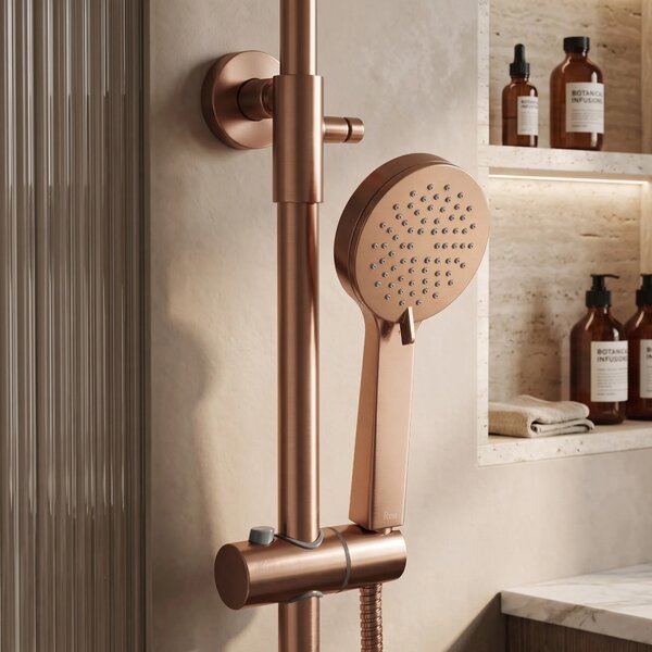 Komplet za prhanje Rea Parot Light Brush Copper