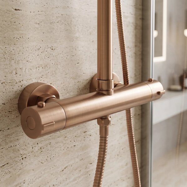Komplet za prhanje Rea Parot Light Brush Copper