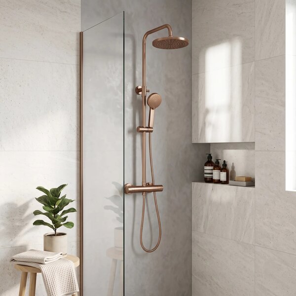 Komplet za prhanje Rea Parot Light Brush Copper