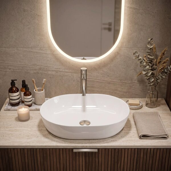 Rea Cleo White 50 umivalnik za pult