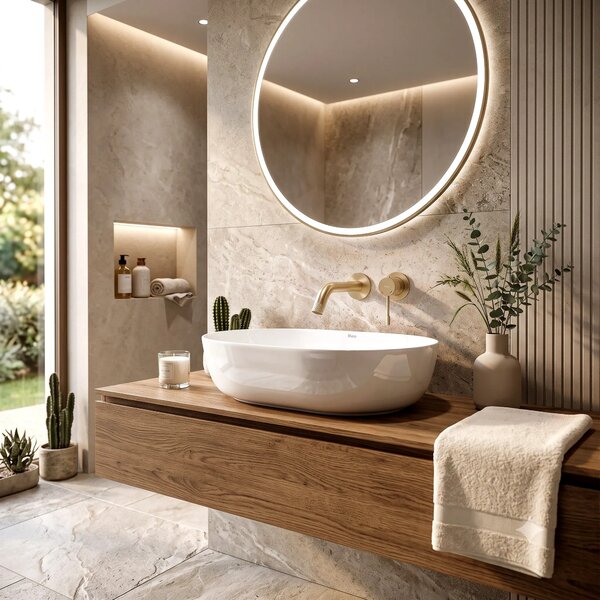 Rea Cleo White 50 umivalnik za pult