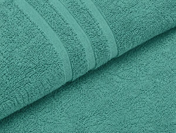 Brisača CLASSIC COLOR 70 x 140 cm v petrolejski barvi, 100% bombaž