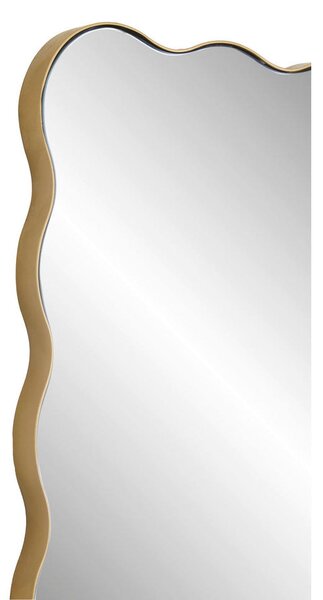 STENSKO OGLEDALO, 40/120/2,5 cm kovina, steklo, leseni material
