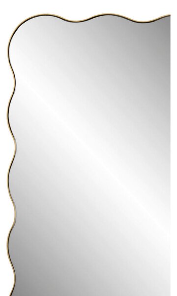 STENSKO OGLEDALO, 40/120/2,5 cm kovina, steklo, leseni material