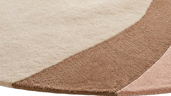 Volnena Preproga Figari Blush Round