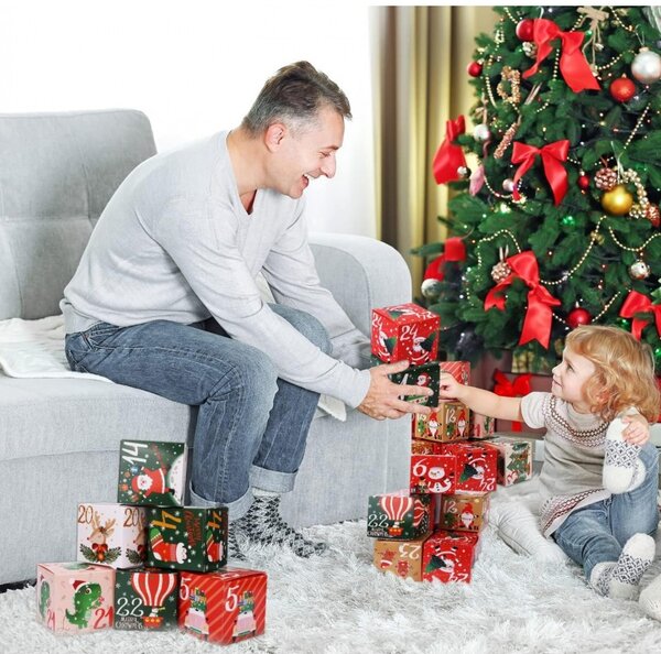 Adventni koledar BOXMAS DIY, 24 škatlic