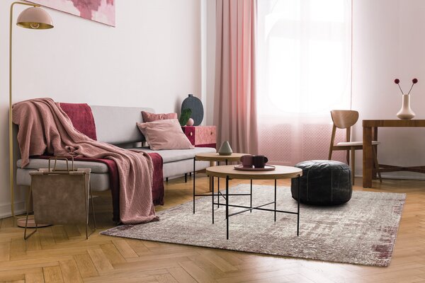 Preproga Grunge Old Pink
