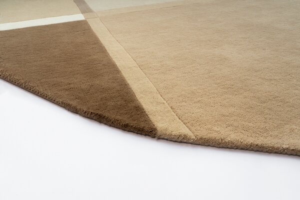 Volnena Preproga Palau Beige Round
