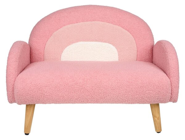 OTROŠKA KLOP Samy 79/56/48 cm roza, bela, pink