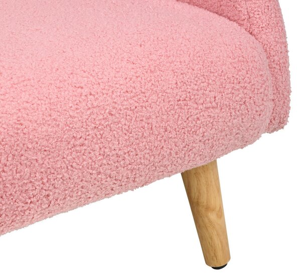 OTROŠKA KLOP Samy 79/56/48 cm roza, bela, pink