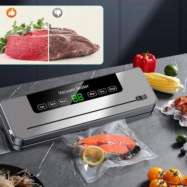 140W aparat za vakuumiranje in varjenje z rezalnikom LCD touch