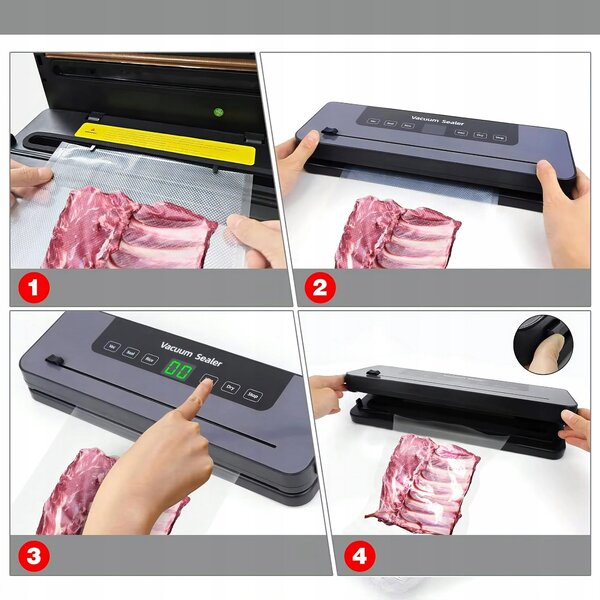 140W aparat za vakuumiranje in varjenje z rezalnikom LCD touch