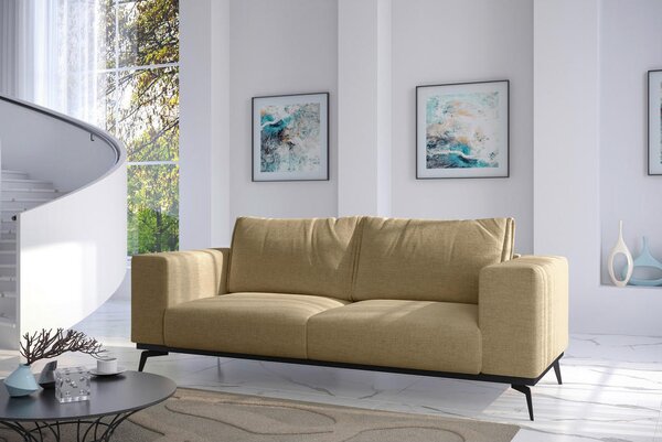 2-SED, zlate barve les, tekstil