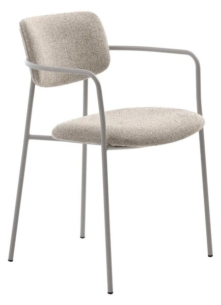 Kremno bel jedilni stol Zama – Unique Furniture