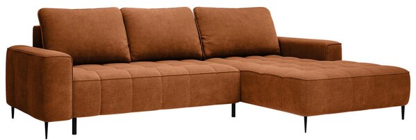 KOTNA GARNITURA S POSTELJNO F, barve konjaka tekstil