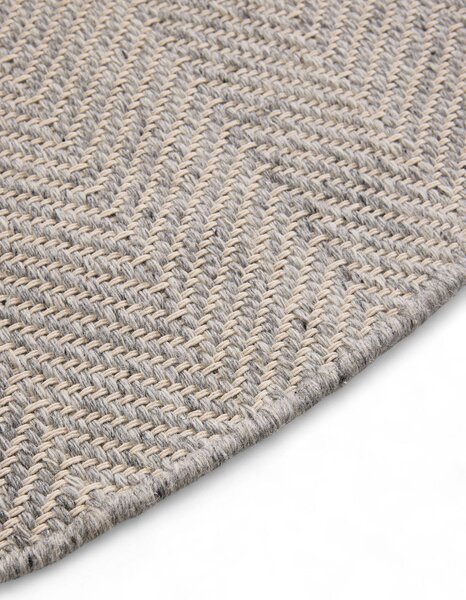 Preproga Lars Light Grey Round