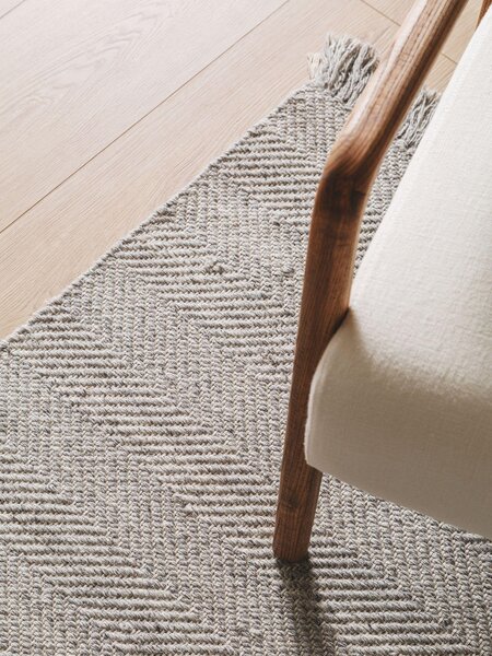 Volnena preproga Lars Light Grey