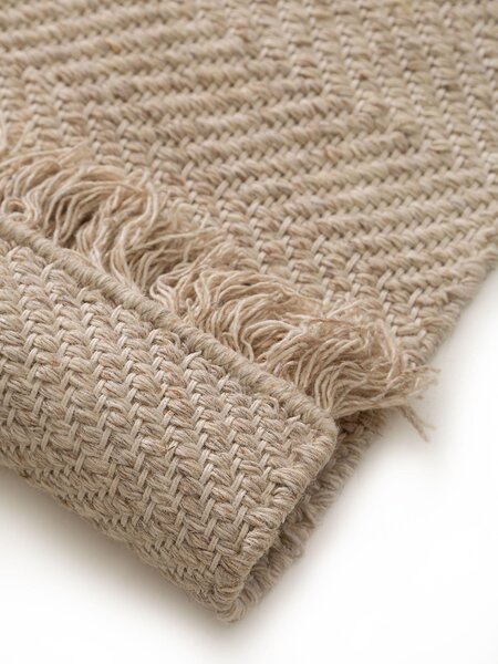 Volnena preproga Lars Beige