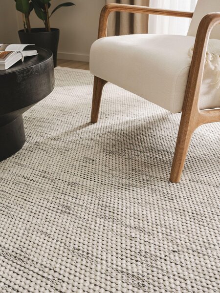 Volnena preproga Rocco Beige Black