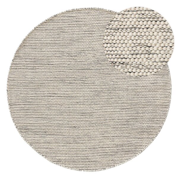Preproga Rocco Beige Black Round
