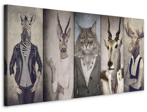 Artgeist Slika Na Platnu Animal Masks I