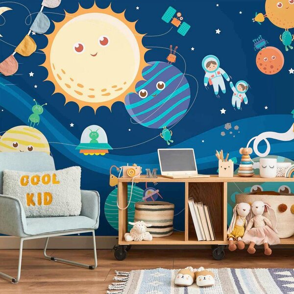 Artgeist Fototapeta Happy Planets, 150x105cm