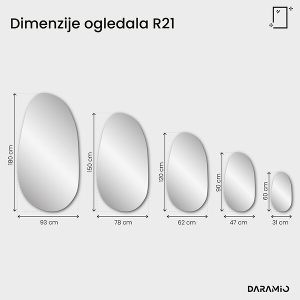 Ogledalo Pure R21