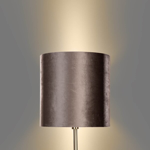 Hanglamp zwart met velours kap krokodil 50cm - Combi