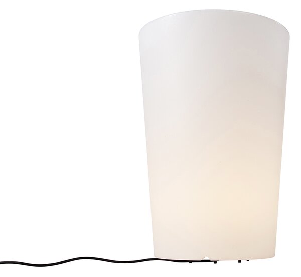 Pametna zunanja talna svetilka-sadilnik bela IP65 z LED WiFi A60 - Verano
