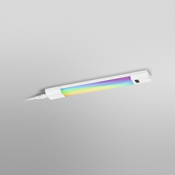 OSRAM LED-podsvetilka Linear Edge Sensor RGBW 30 cm bela, zatemnjen, Bela, Kuhinja, Aluminij
