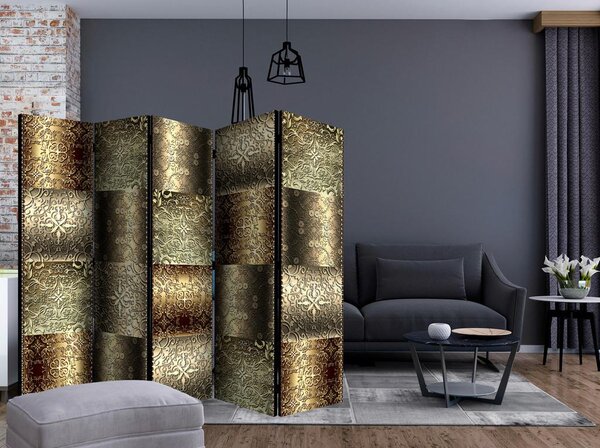 Artgeist Paravan Metal Plates I, 5-Delni, Dvostranski