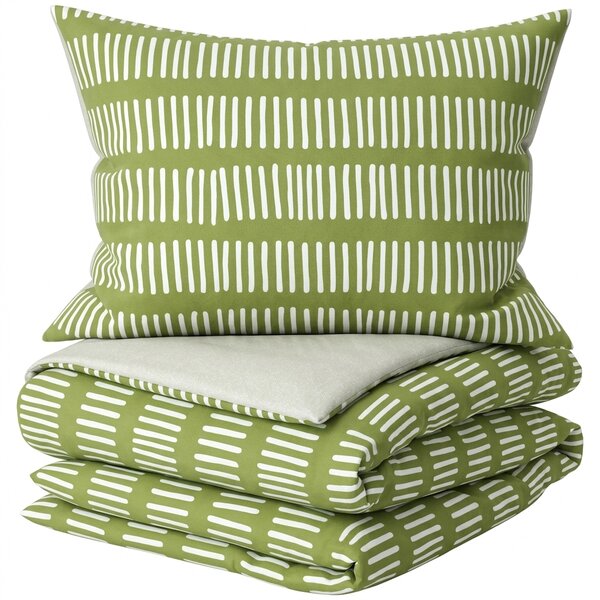 Posteljnina mikroflanel GREENSORY zelena Dimenzije posteljnine: 70 x 90 cm | 140 x 200 cm