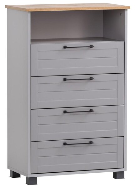 MID.YOU Visoka Komoda Jelda, Platinasta Barva