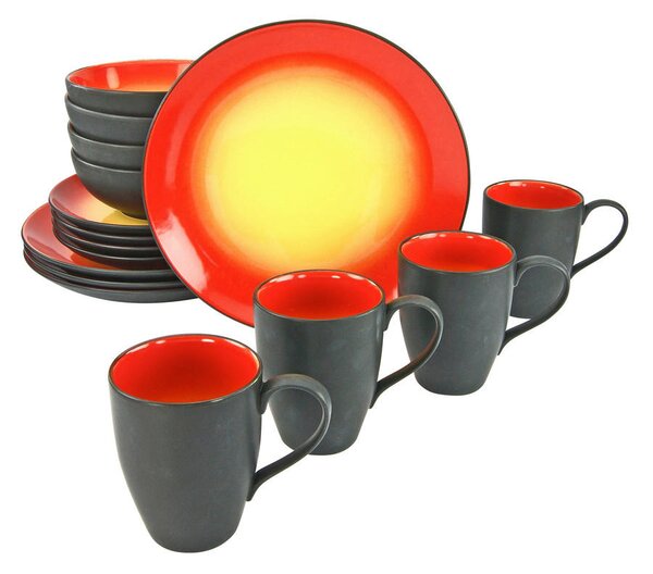KOMBINIRANI SERVIS HOT RED