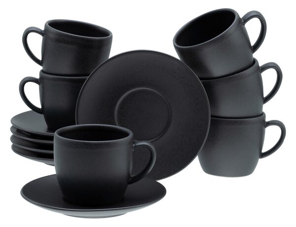 SET SKODELIC Soft Touch Black 12-delni
