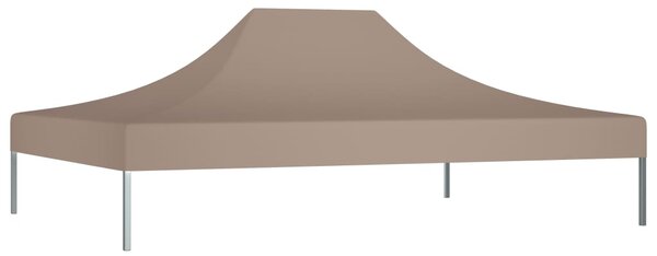 VidaXL Streha za vrtni šotor 4,5x3 m taupe 270 g/m²