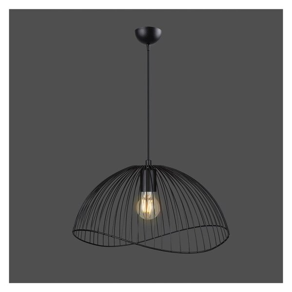 Črna viseča svetilka ø 40 cm Way – Squid Lighting