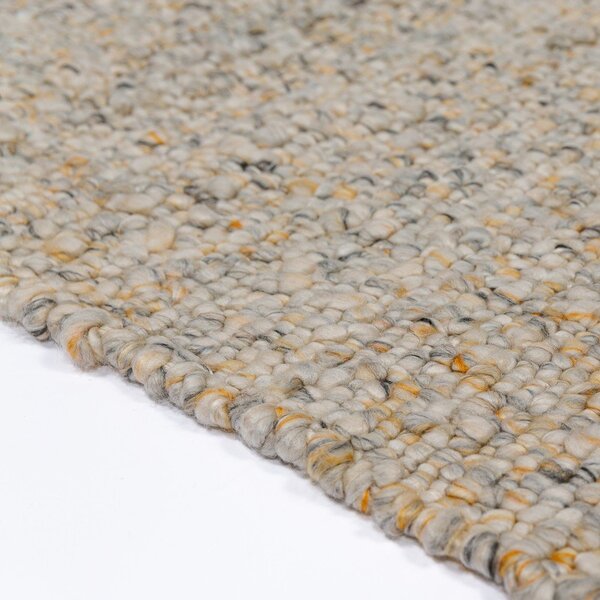 Rumena/svetlo siva ročno tkana preproga 160x230 cm Finley – Flair Rugs