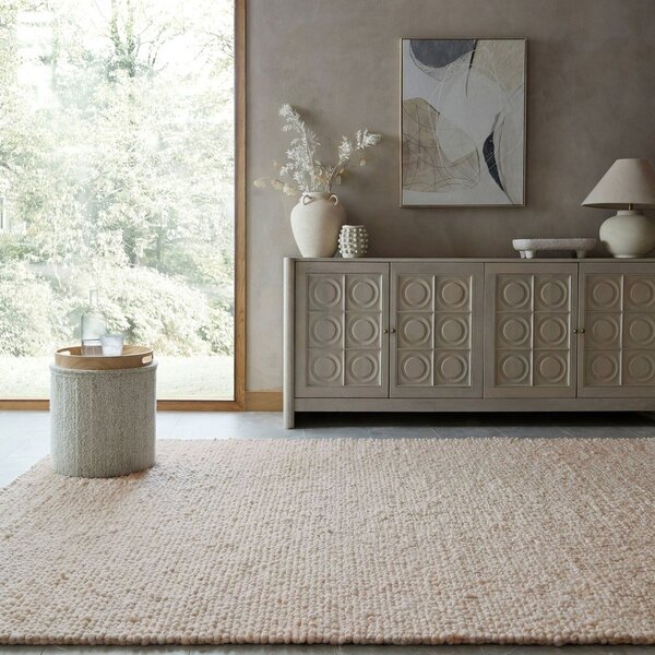Kremno bela ročno tkana preproga 120x170 cm Finley – Flair Rugs