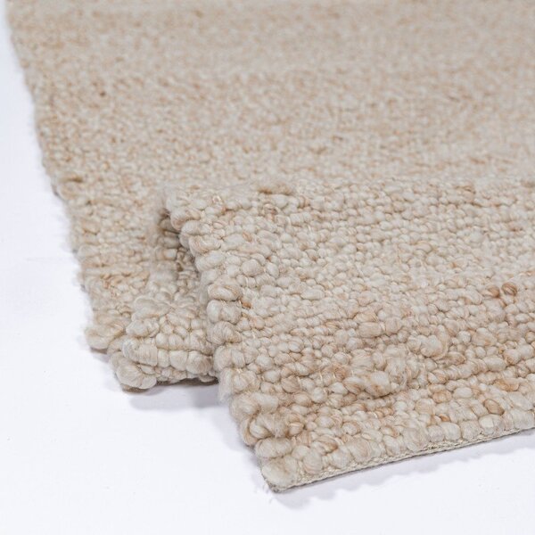 Kremno bela ročno tkana preproga 120x170 cm Finley – Flair Rugs