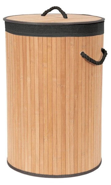 Koš za perilo iz bambusa v naravni barvi 70 l Bamboo – Compactor