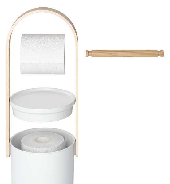 Belo plastično stojalo za WC papir Bellwood – Umbra