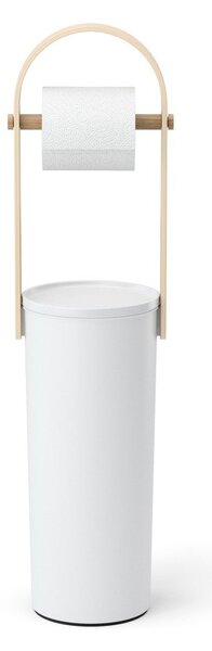 Belo plastično stojalo za WC papir Bellwood – Umbra