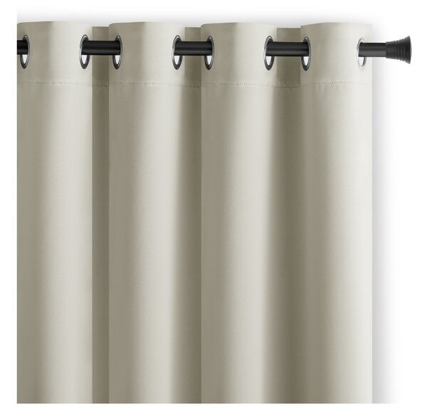 Kremno bela zavesa za delno zatemnitev 140x175 cm Kierra – Restilo