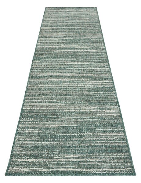 Zelen zunanji tekač 350x80 cm Gemini - Elle Decoration