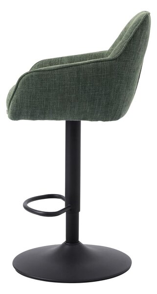 Zeleni barski stoli v kompletu 2 ks (višina sedeža 69 cm) Avola – Unique Furniture